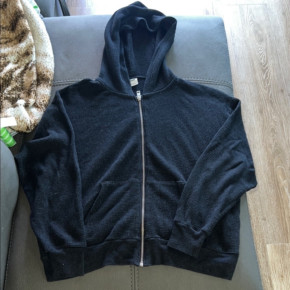 TNA Waffle Zip Up Hoodie